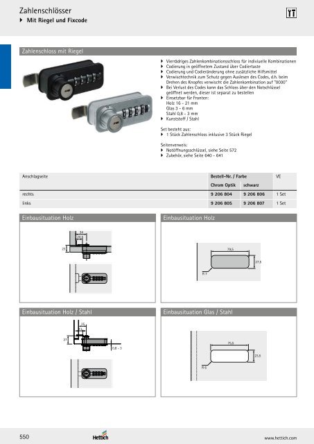 Hettich - Technik und Anwendung Büro und Arbeitswelten Band 3