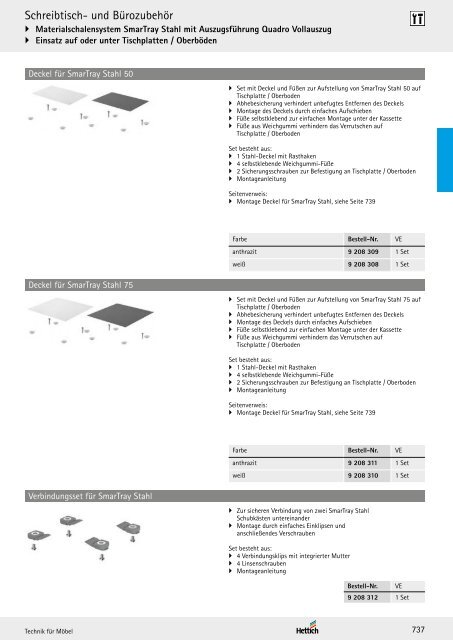 Hettich - Technik und Anwendung Büro und Arbeitswelten Band 3