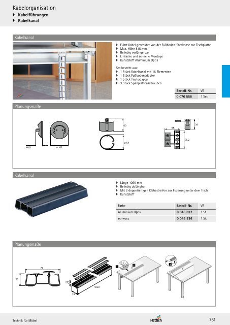 Hettich - Technik und Anwendung Büro und Arbeitswelten Band 3