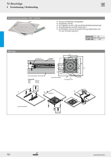 Hettich - Technik und Anwendung Büro und Arbeitswelten Band 3