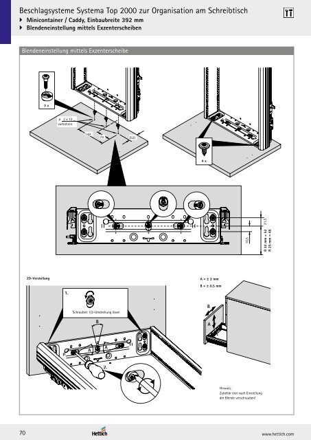 Hettich - Technik und Anwendung Büro und Arbeitswelten Band 3