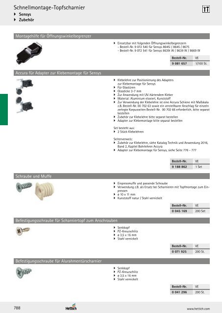 Hettich - Technik und Anwendung Büro und Arbeitswelten Band 3