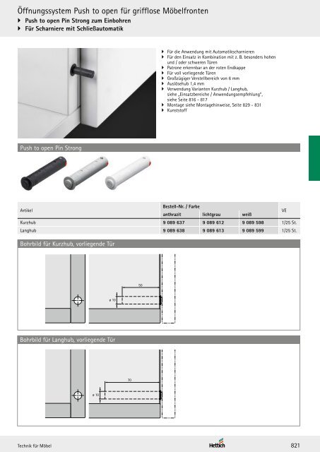 Hettich - Technik und Anwendung Büro und Arbeitswelten Band 3