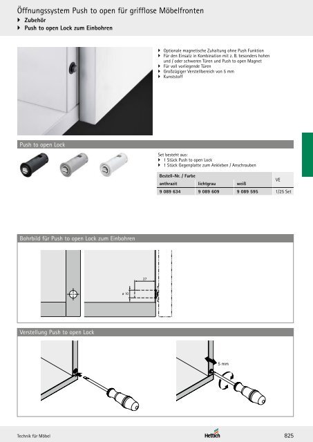 Hettich - Technik und Anwendung Büro und Arbeitswelten Band 3