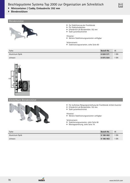 Hettich - Technik und Anwendung Büro und Arbeitswelten Band 3