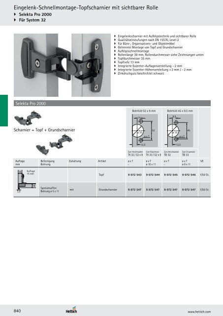 Hettich - Technik und Anwendung Büro und Arbeitswelten Band 3