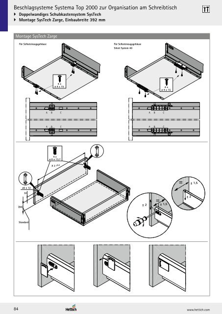 Hettich - Technik und Anwendung Büro und Arbeitswelten Band 3