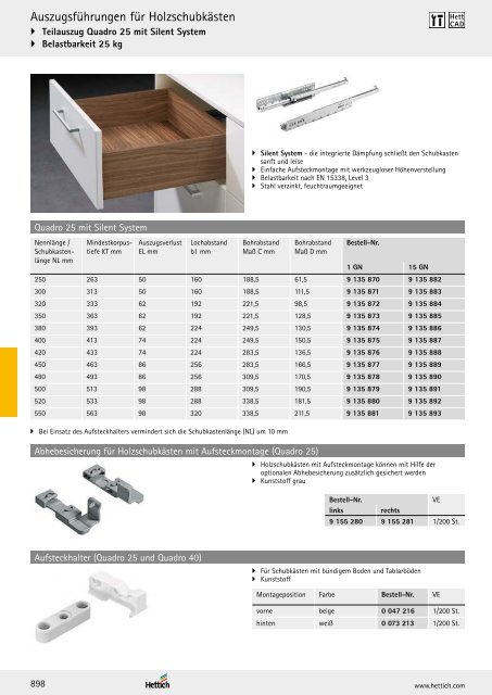 Hettich - Technik und Anwendung Büro und Arbeitswelten Band 3