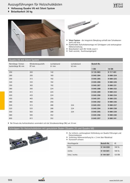 Hettich - Technik und Anwendung Büro und Arbeitswelten Band 3