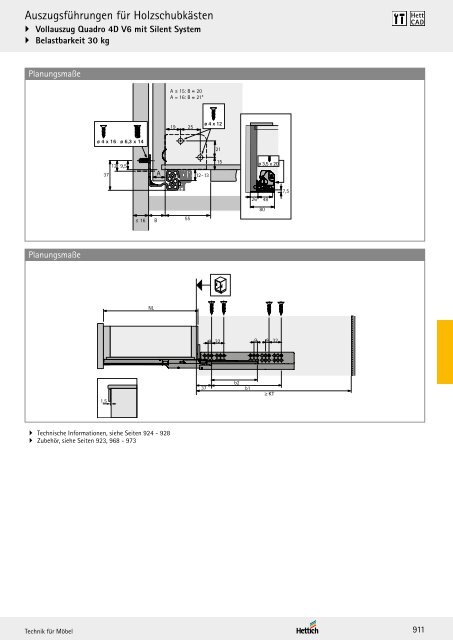 Hettich - Technik und Anwendung Büro und Arbeitswelten Band 3