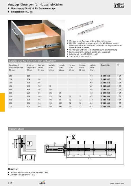 Hettich - Technik und Anwendung Büro und Arbeitswelten Band 3