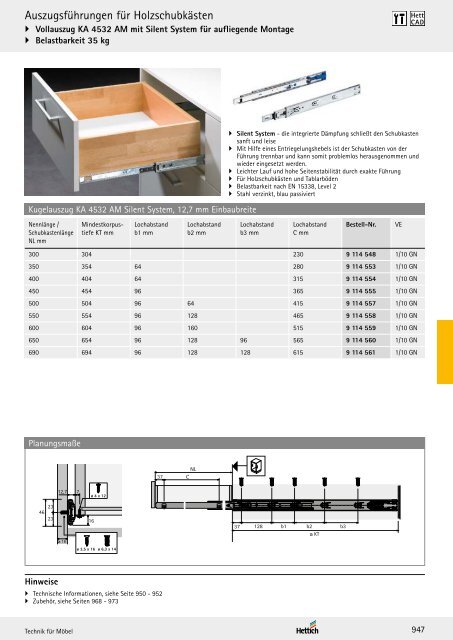 Hettich - Technik und Anwendung Büro und Arbeitswelten Band 3