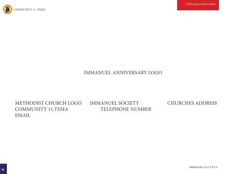 25th anniversary Brochure