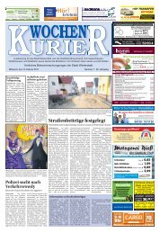 Wochen Kurier 11 18 Lokalzeitung Fur Weiterstadt Und Buttelborn