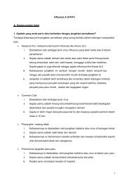 Influenza A(H1N1): Soalan-soalan lazim - NikNasri.com