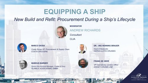 Equipping a Ship - New Build and Refit, Procurement During a Ship's Lifecycle