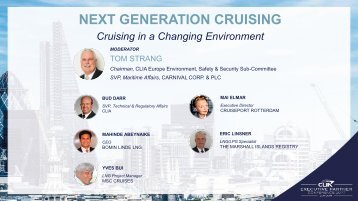 Next Generation Cruising - Cruising in a Changing Environment