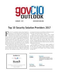 CloudMask - Top 10 Security Solution Providers 2017