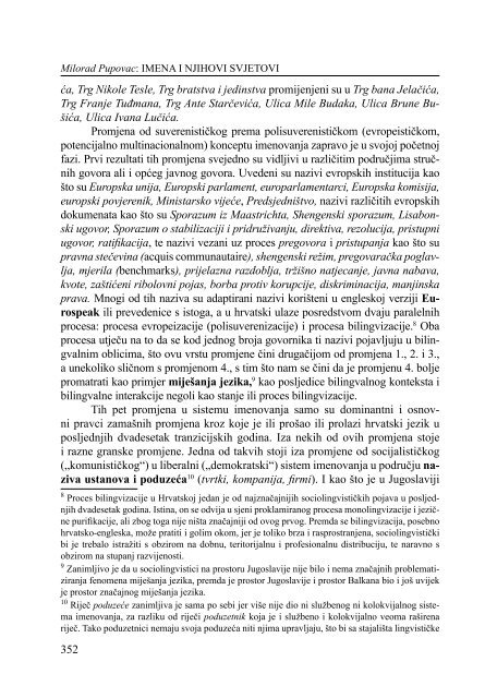 Примењена лингвистика у част Ранку Бугарском - Језик у