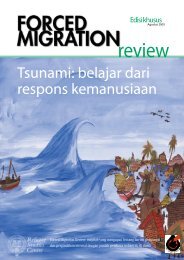Tsunami: belajar dari respons kemanusiaan - Forced Migration ...