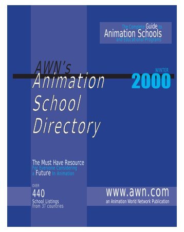 Animation School Directory - Animation World Network