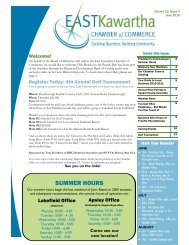 June 2010 - East Kawartha Chamber of Commerce