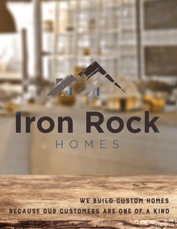 Iron Rock Homes 2017 Specs