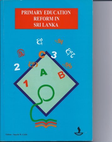 Primary Education Reform in Sri Lanka - Angela Little's website