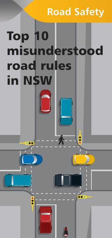 Top 10 misunderstood road rules in NSW