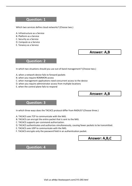 210-260 Real Exam