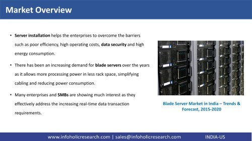 Blade Server Market in India – Trends & Forecast, 2015-2020