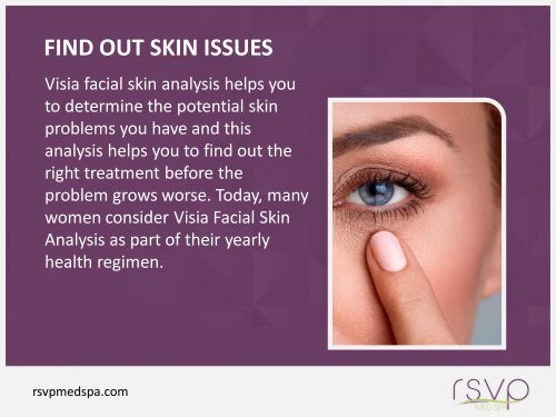 Amazing Benefits of Visia Facial Skin Analysis