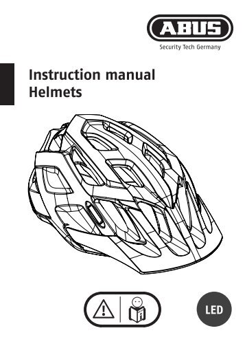 Brugsanvisning ABUS hjelm med rund LED - speedline.dk