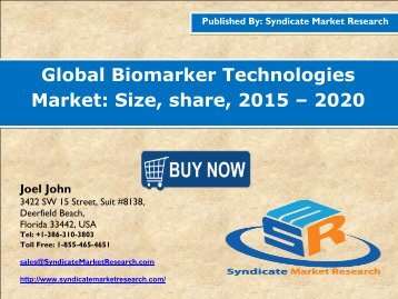 Biomarker Technologies Market