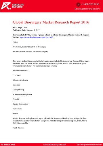 Biosurgery-Market-Research-Report-2016