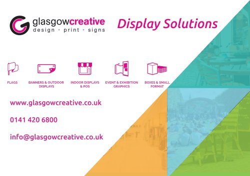 Glasgow Creative - Display solutions