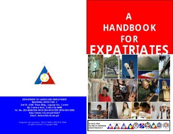 a handbook for expatriates dole-peza technical working group ...