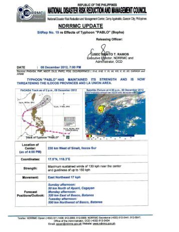 Region Sub-Total 75 603 - National Disaster Risk Reduction and ...