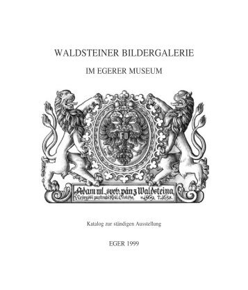 Waldsteiner Bildergalerie Katalog