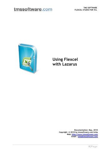 Using Flexcel with Lazarus - TMS Software