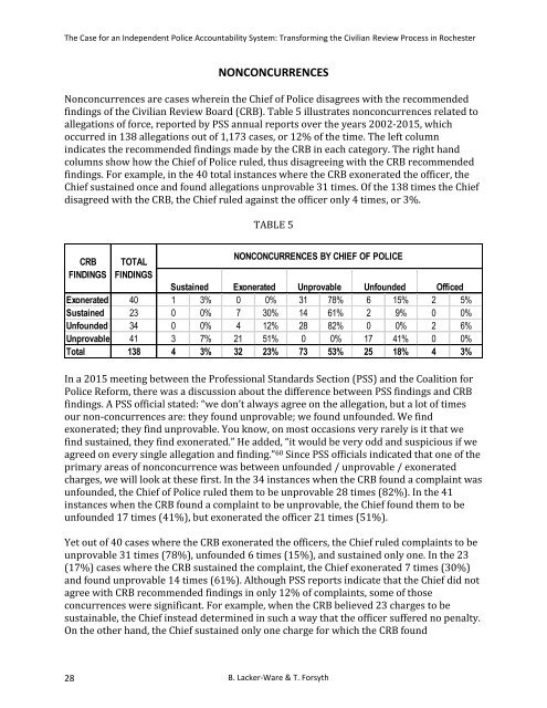 The Case for an Independent Police  Accountability System 2.1.17 FINAL