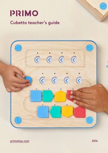 Cubetto teacher’s guide