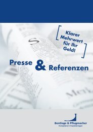 Die Presse und Kunden berichten - Kapitalanlagen Bentlage und ...