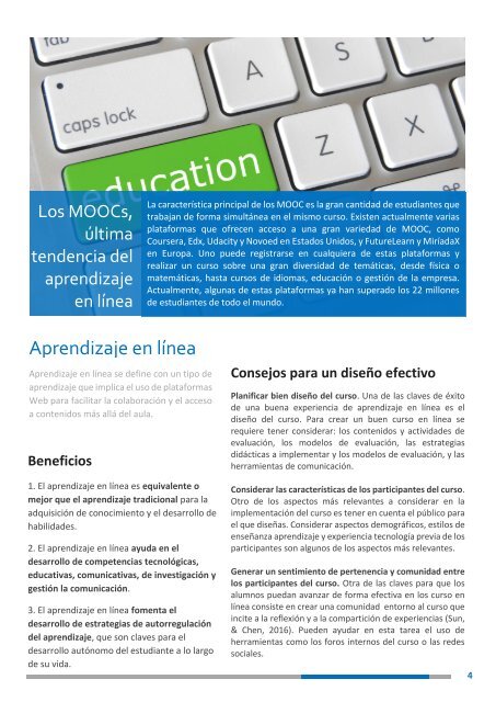 Resumen Informe Evidencia Educacion online 