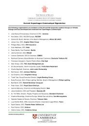 Current Copenhagen Communiqué Signatories: - BBVA