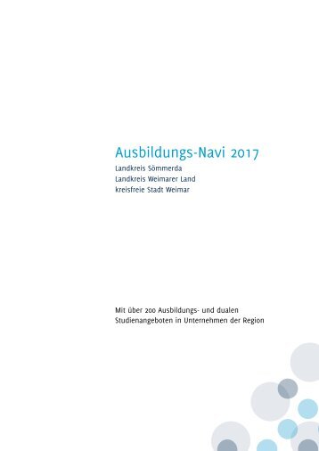 Ausbildungs-Navi WE-WL-SOEM 2017 Anzeigenteil