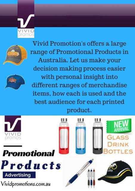 Promotional & Custom Bags | Vivid Promotions