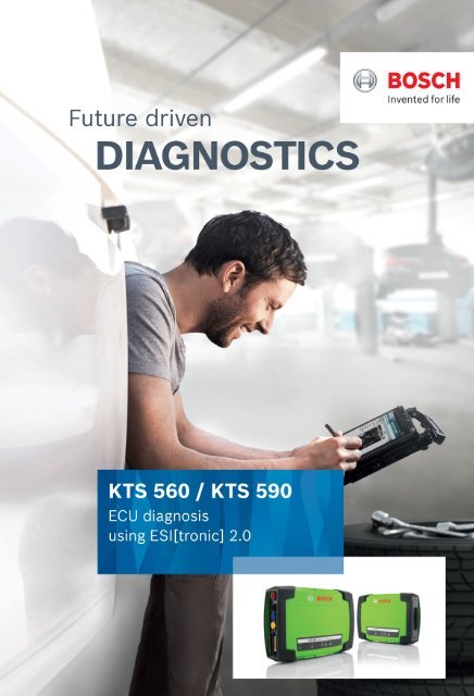 Bosch KTS 560 and KTS 590 Diagnostic Tools