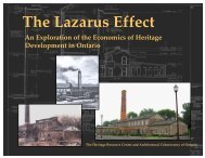 The Lazarus Effect: An Exploration of the Economics