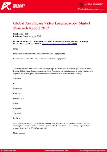 Anesthesia-Video-Laryngoscope-Market-Research-Report-2017